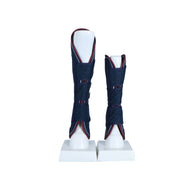 EQUITHÈME Protectores de transporte 1200D Azul marino/Burdeos/Blanco