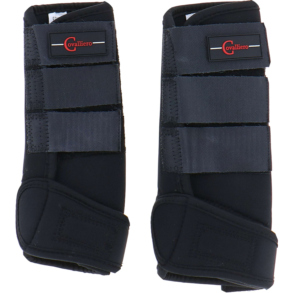 Kerbl Botas para Tendones Synthetisch Kautschuk 4er Set Negro
