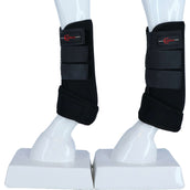Kerbl Botas para Tendones Synthetisch Kautschuk 4er Set Negro