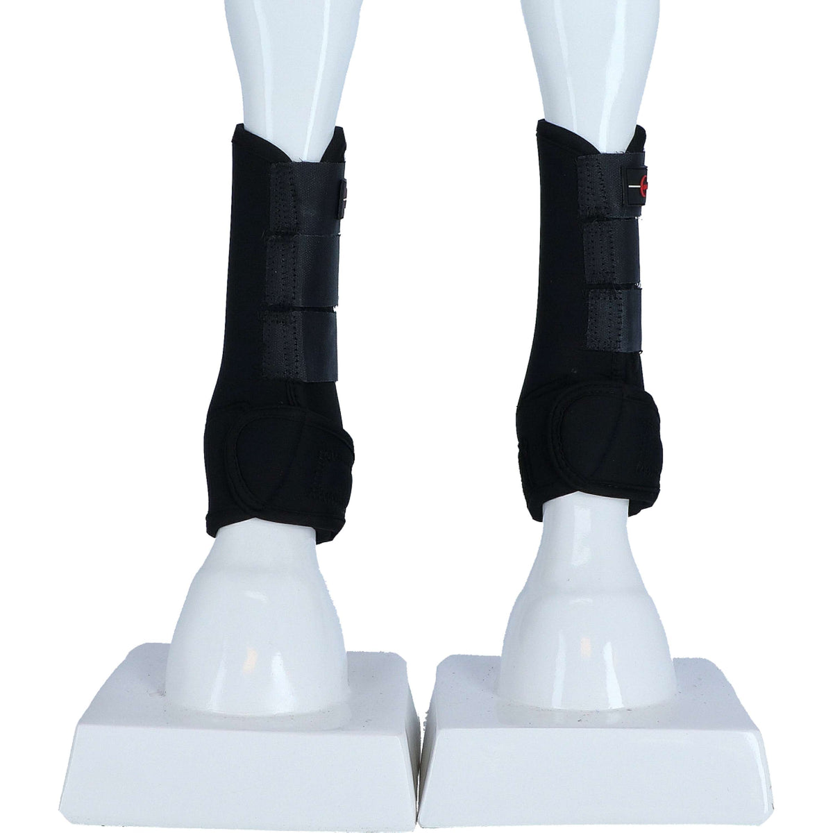 Kerbl Botas para Tendones Synthetisch Kautschuk 4er Set Negro
