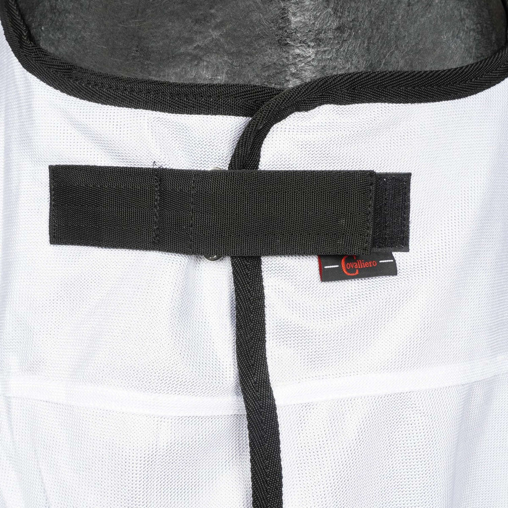 RugBe by Covalliero Manta Antimoscas SuperFly con cuello Blanco