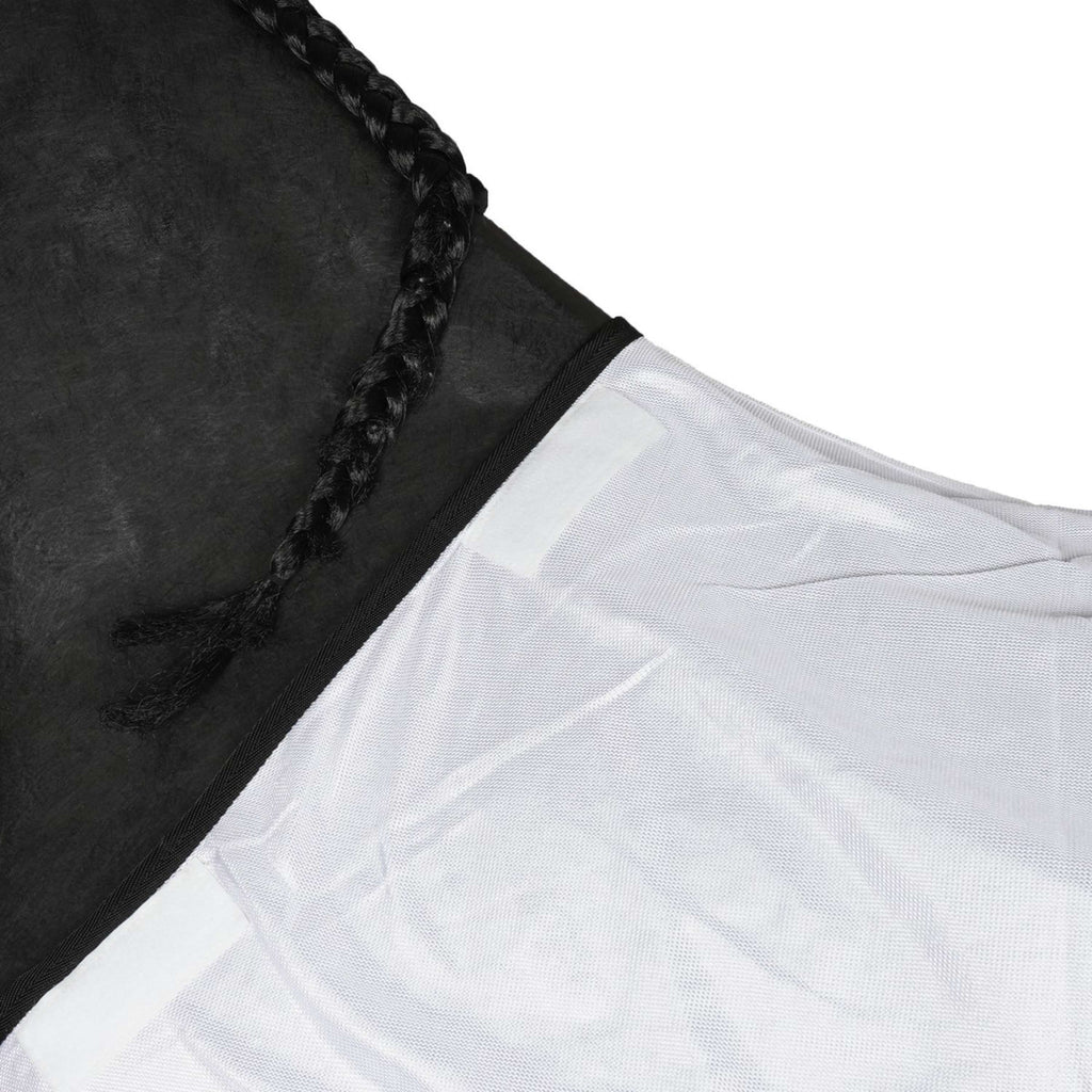 RugBe by Covalliero Manta Antimoscas SuperFly con cuello Blanco