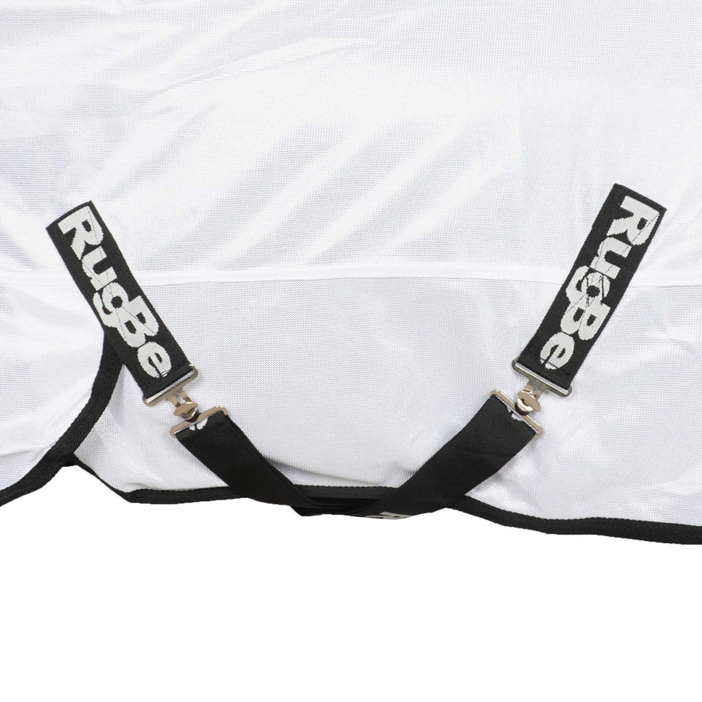 RugBe by Covalliero Manta Antimoscas SuperFly con cuello Blanco