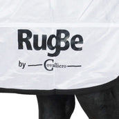 RugBe by Covalliero Manta Antimoscas SuperFly con cuello Blanco
