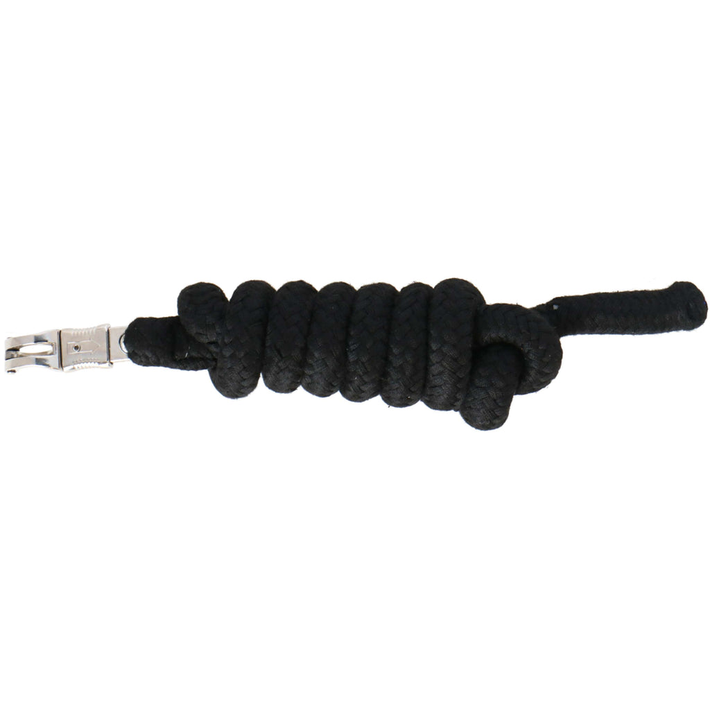Kerbl Cuerda Algodón con Mosquetón de Pánico Negro