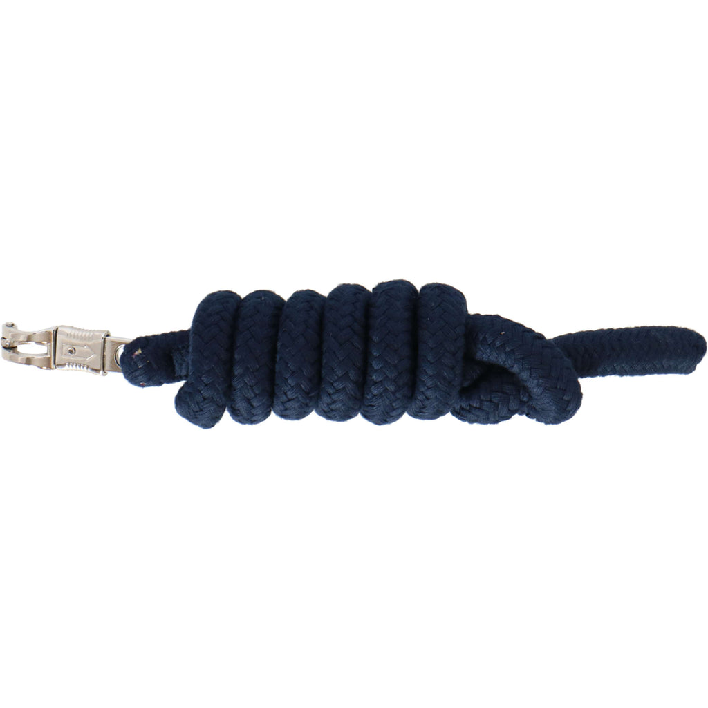 Kerbl Cuerda Algodón con Mosquetón de Pánico Azul