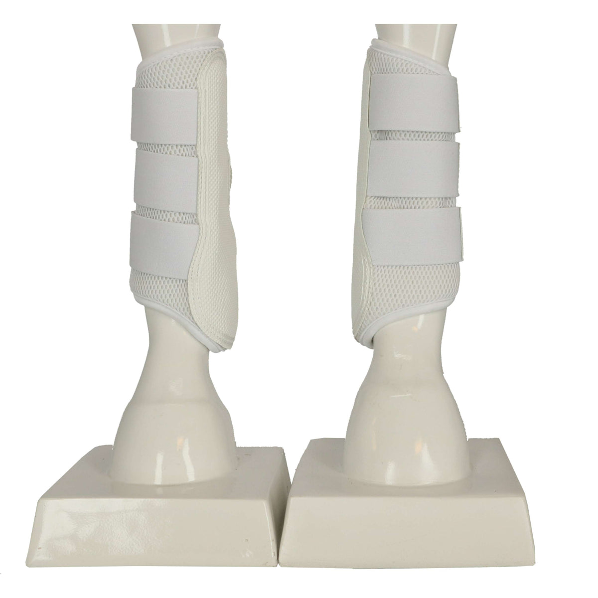 Back on Track Protectores de Pierna 3D Mesh Blanco
