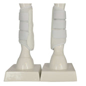 Back on Track Protectores de Pierna 3D Mesh Blanco