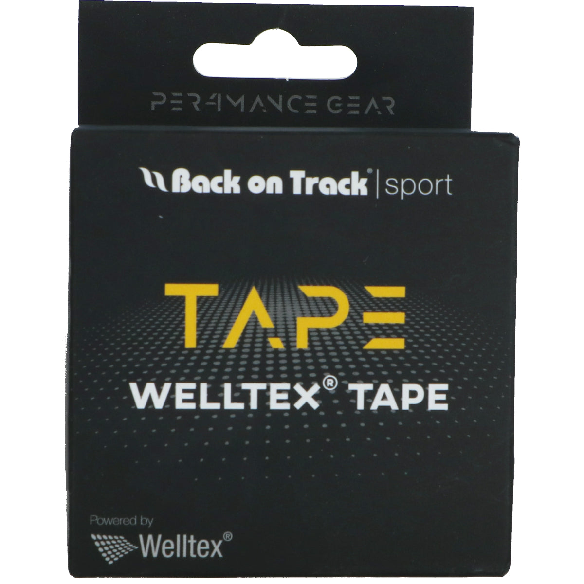 Back on Track P4G Welltex Tape Weltex Negro