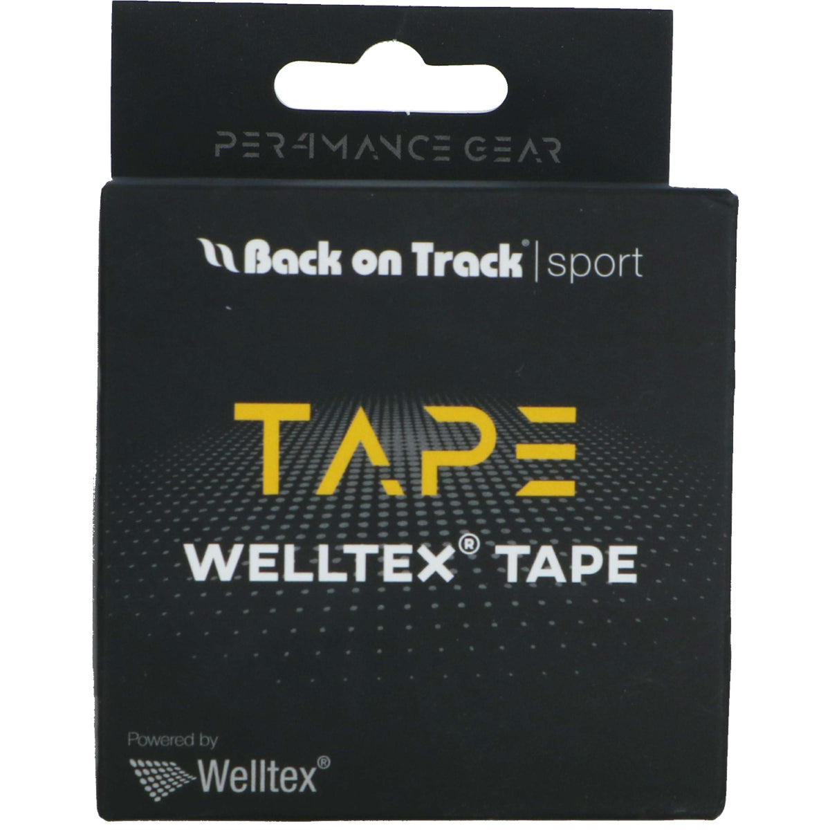 Back on Track P4G Welltex Tape Weltex Negro