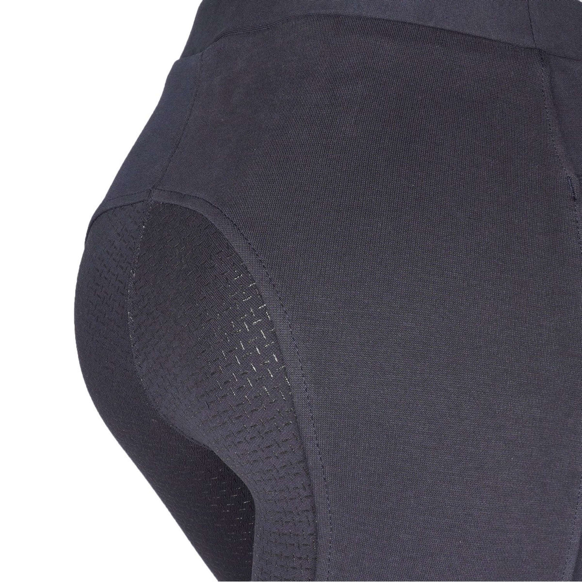 HKM Legging de Equitación Yvi Silicona Asiento Completo Azul oscuro