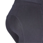 HKM Legging de Equitación Yvi Silicona Asiento Completo Azul oscuro