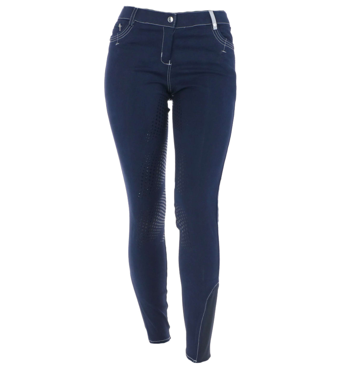 Covalliero Pantalón de Equitación BasicPlus para Niños Azul
