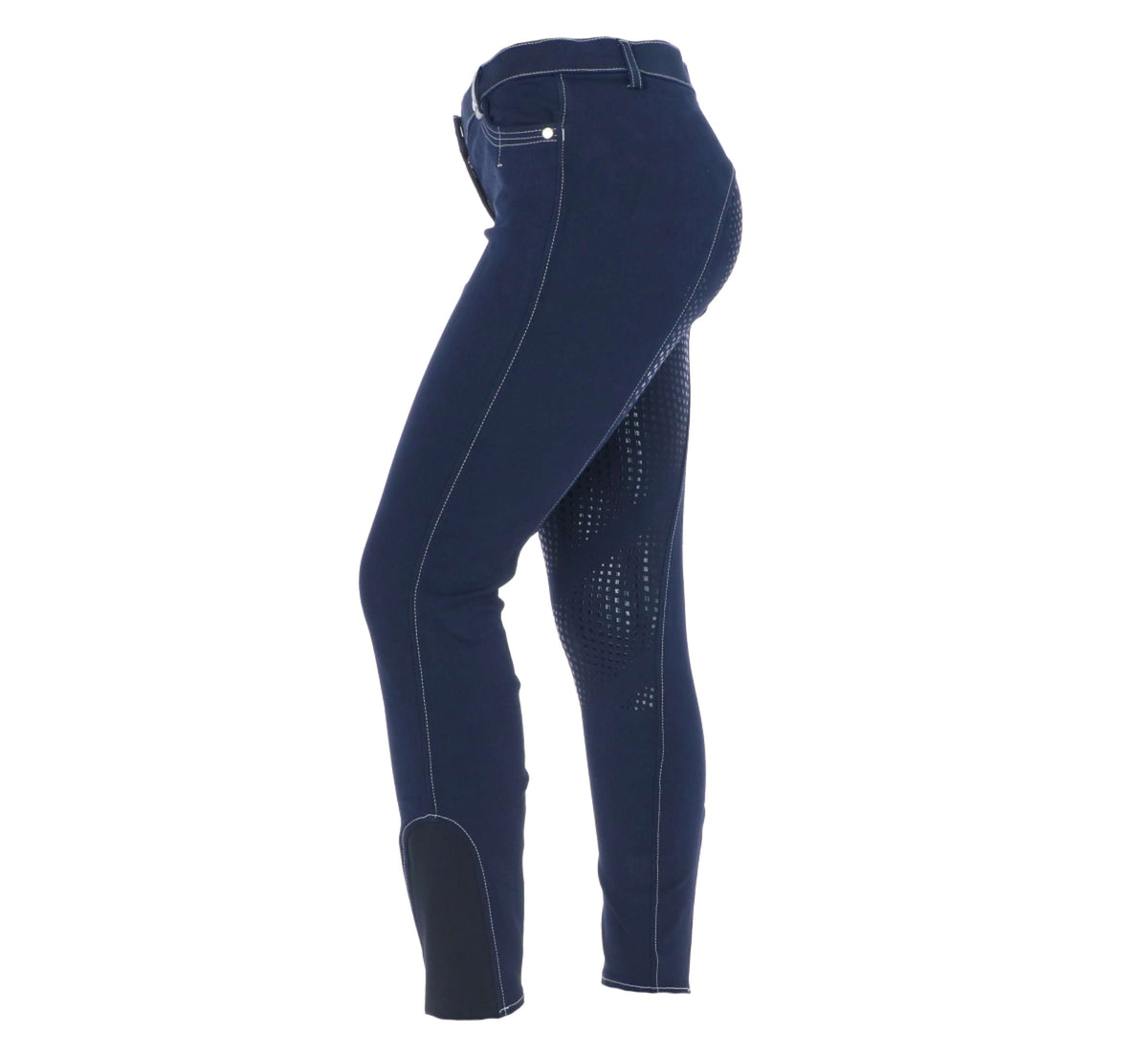 Covalliero Pantalón de Equitación BasicPlus para Niños Azul