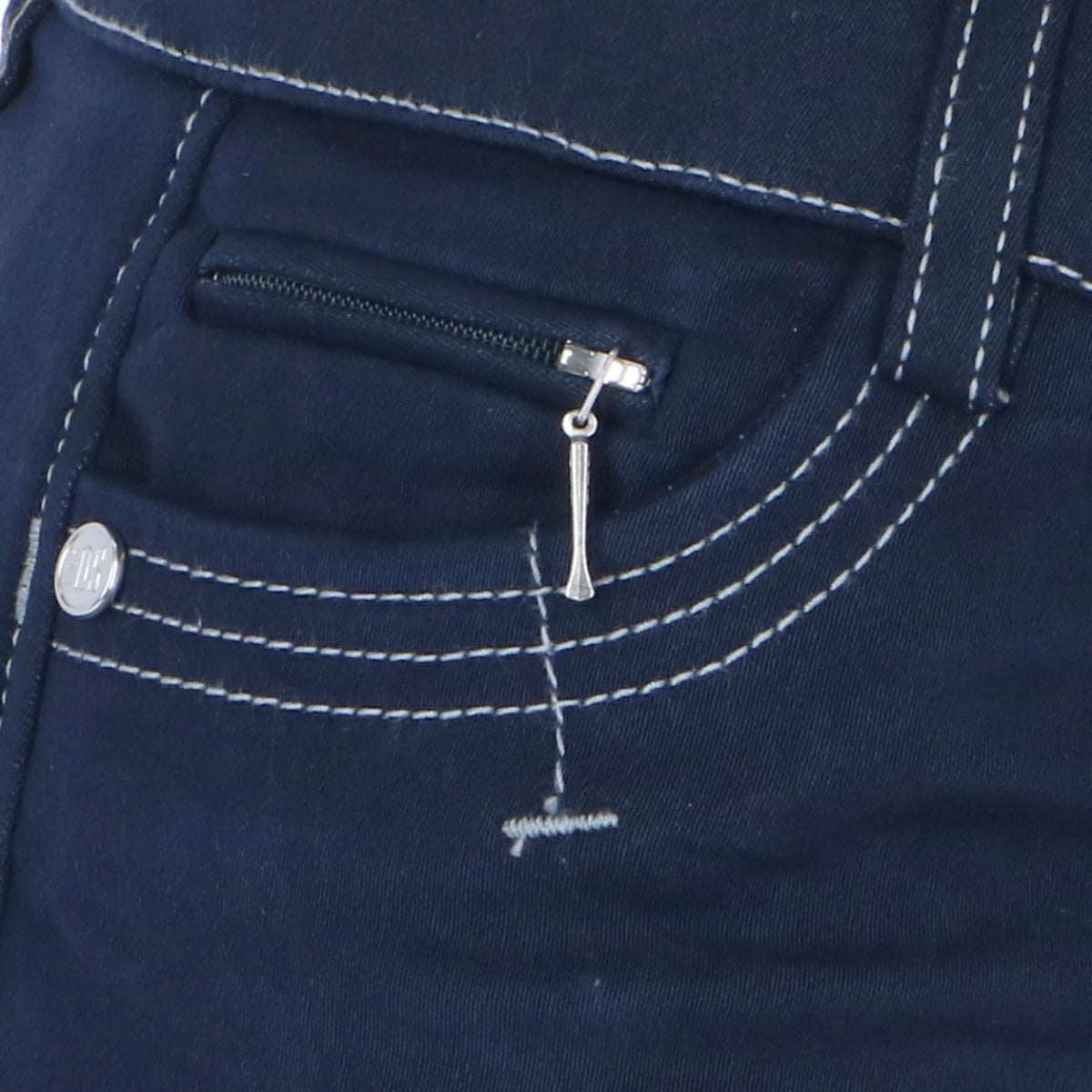 Covalliero Pantalón de Equitación BasicPlus para Niños Azul