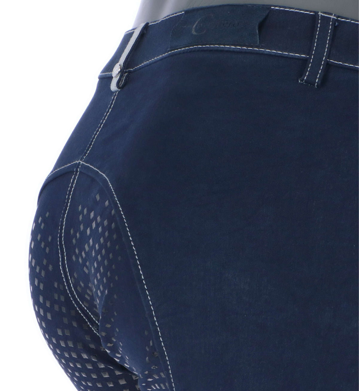 Covalliero Pantalón de Equitación BasicPlus para Niños Azul
