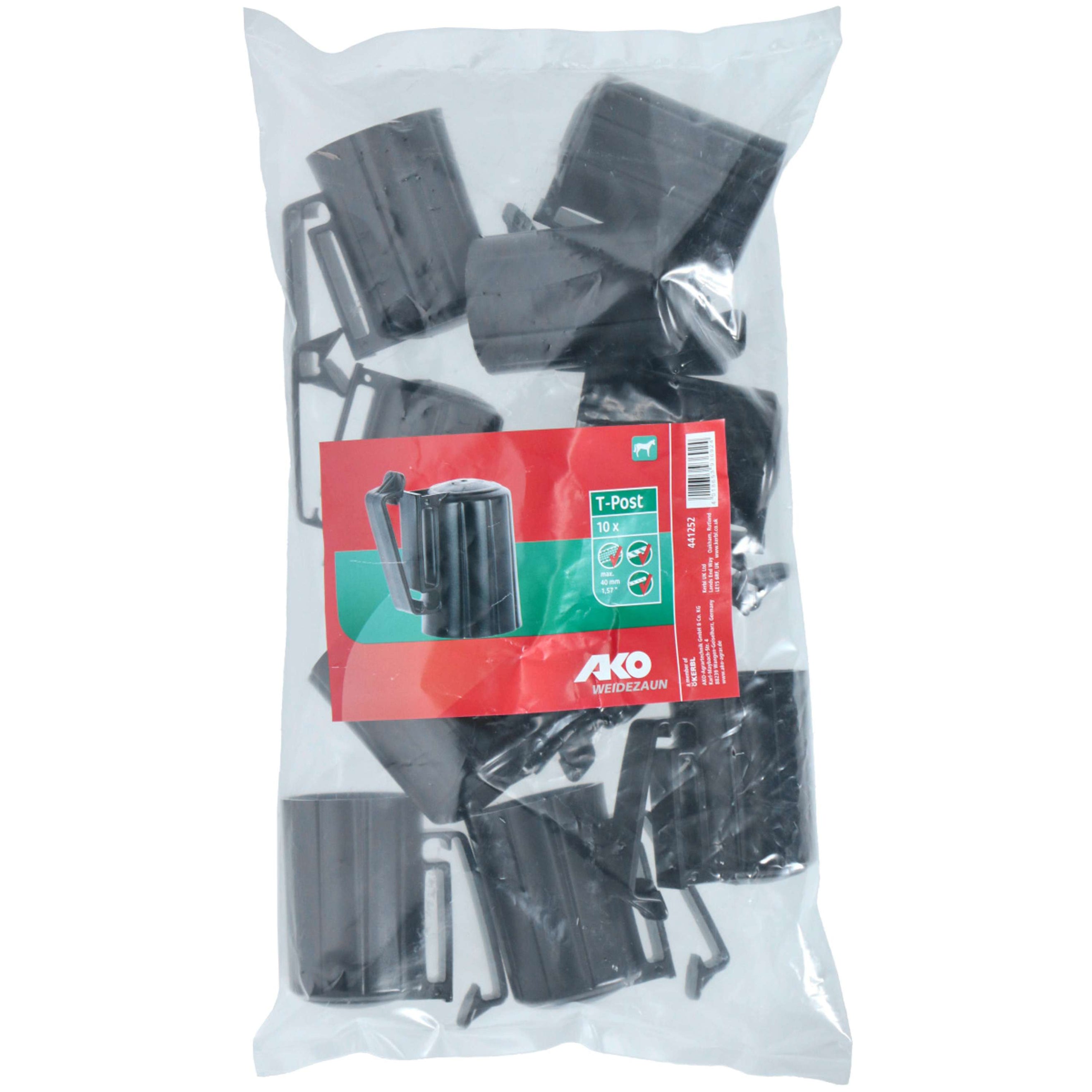 Kerbl Isolator T-Post Negro Kerbl Isolator T-Post Negro