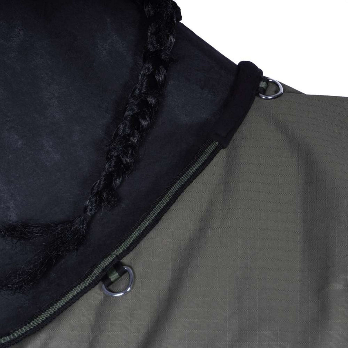 HORKA Alfombra de Exterior Dime 600D, 200g Oliva oscura