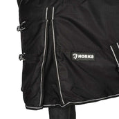 HORKA Alfombra de Exterior Dime 600D, 200g Negro