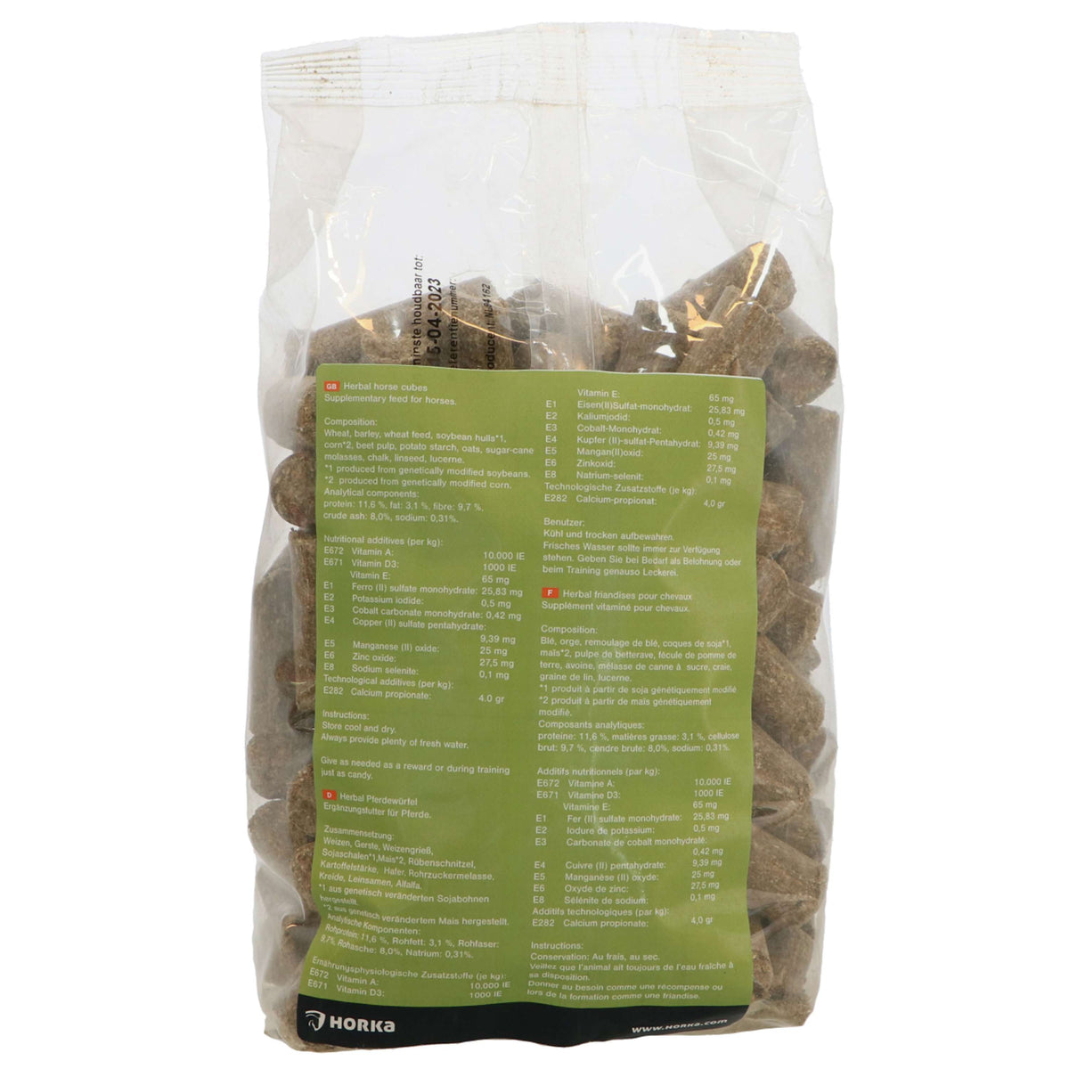 HORKA Golosinas para Caballos Herbal