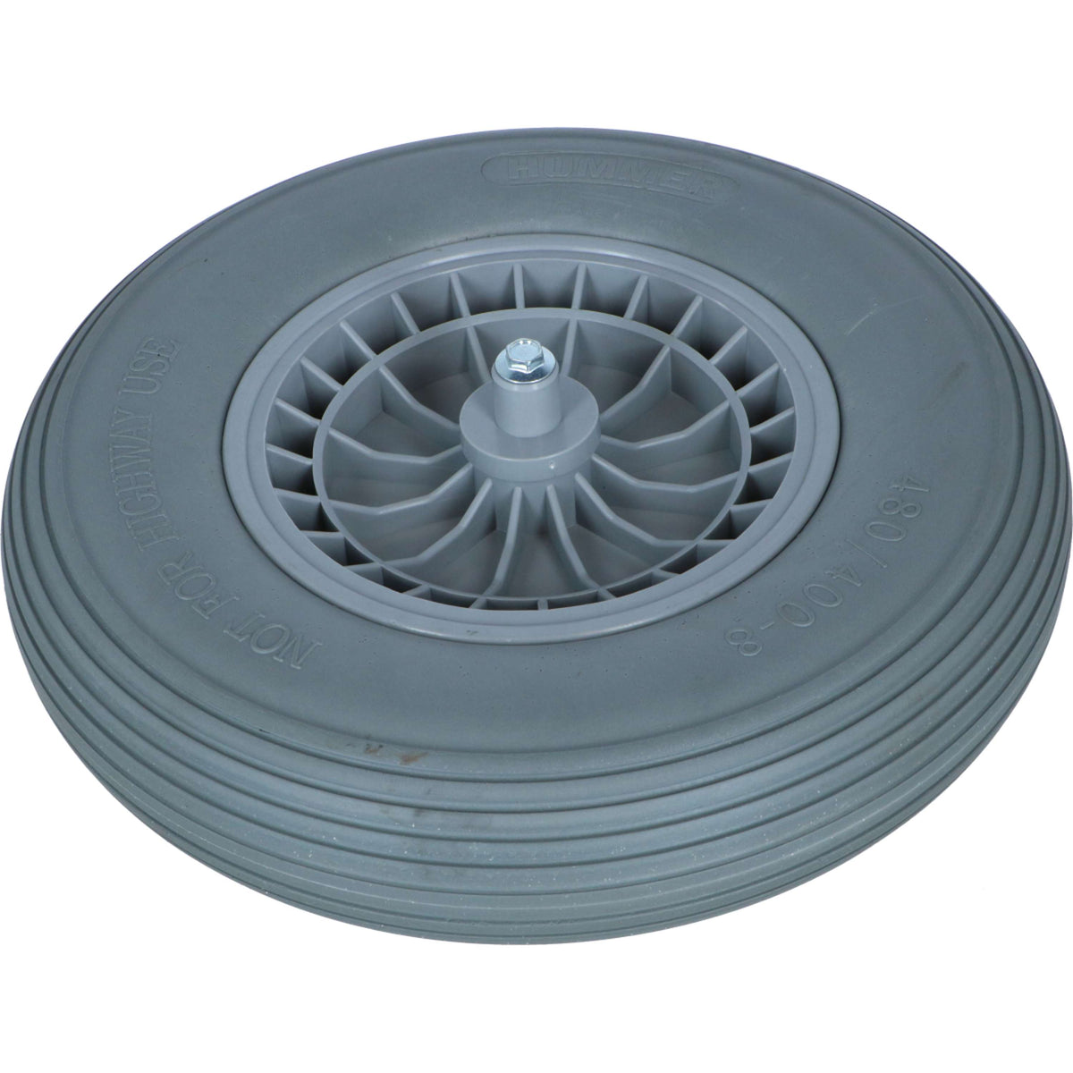 Hummer Carretilla de obra Basic Rueda antipinchazos Amarillo