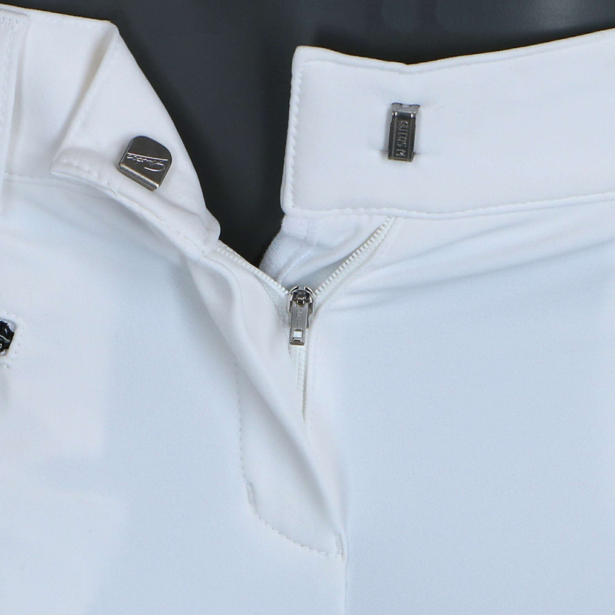 Euro-star Pantalón de Equitación Airflow FullGrip Blanco