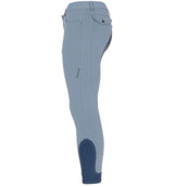 Euro-star Pantalón de Equitación Camillo Hombres FullGrip Titanio