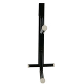 Hippotonic Soporte de Silla de Montar 2 brazos Negro