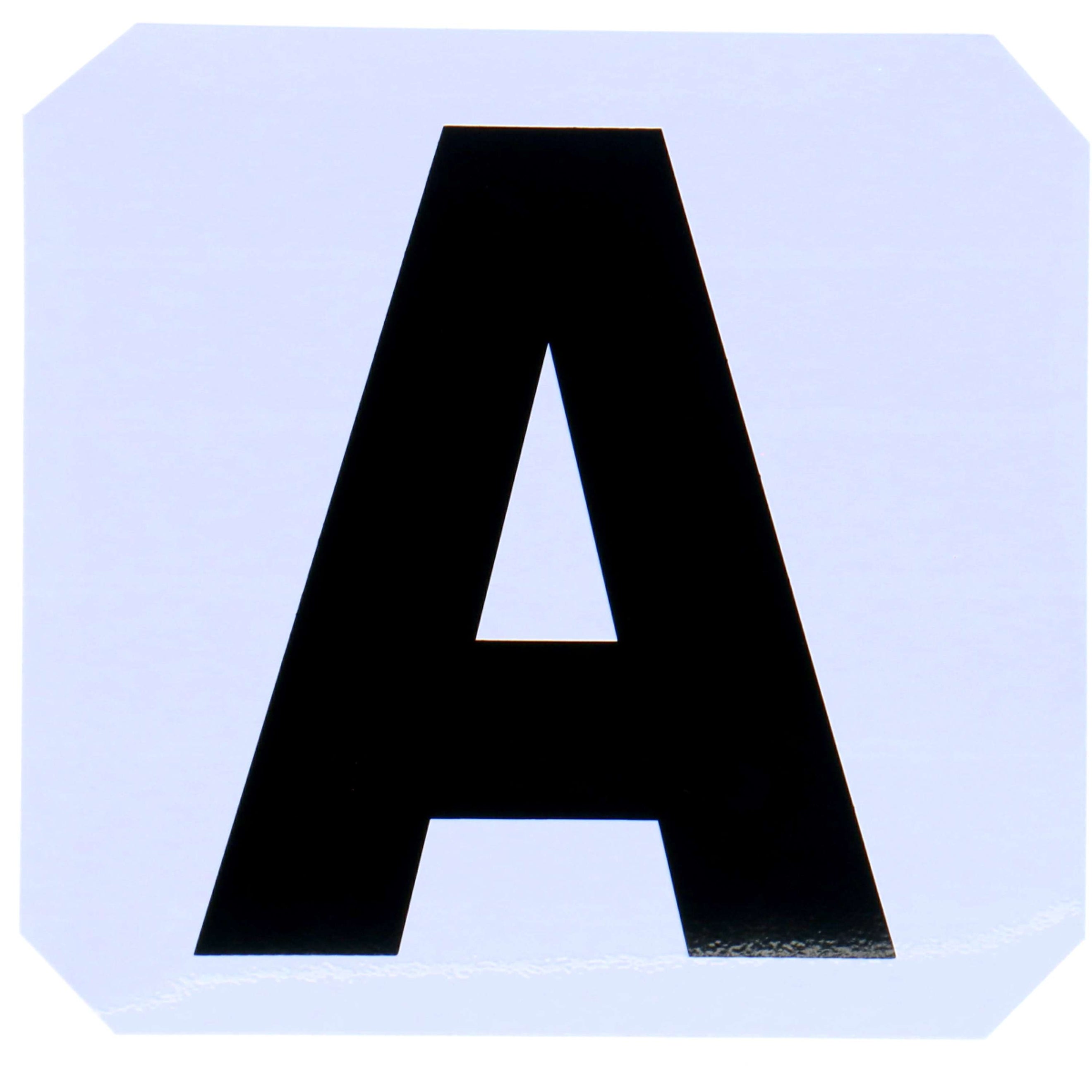 Hippotonic Letras de Picadero Stickers Blanco Hippotonic Letras de Picadero Stickers Blanco