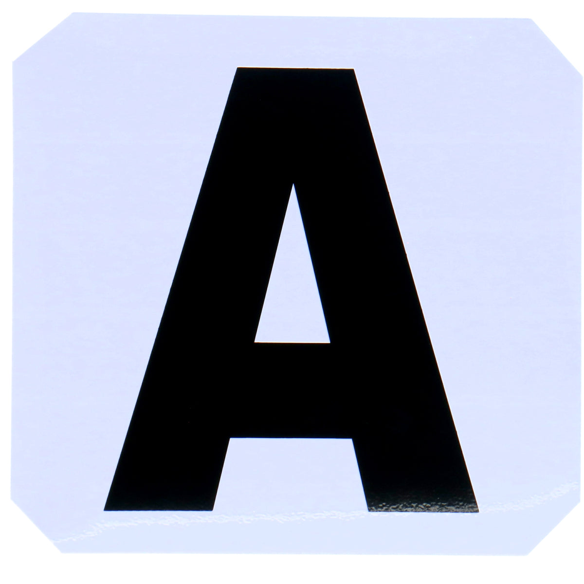 Hippotonic Letras de Picadero Stickers Blanco