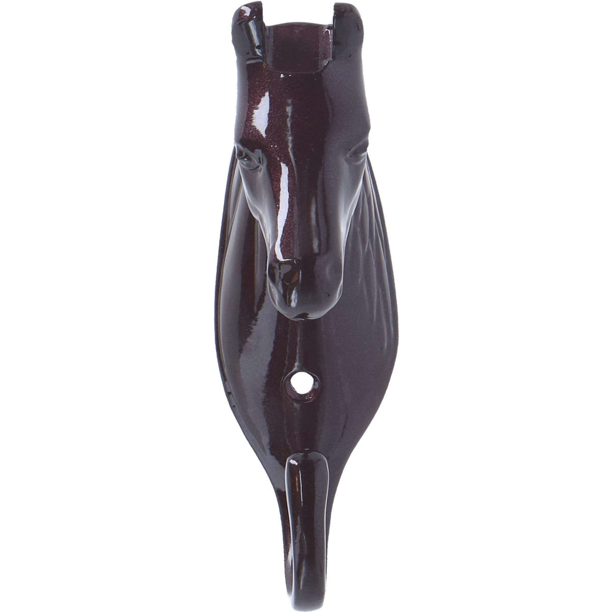 Soporte para bridas Cabeza de Caballo Bordeaux