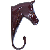 Soporte para bridas Cabeza de Caballo Bordeaux