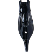Soporte para bridas Cabeza de Caballo Negro
