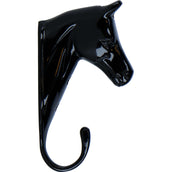 Soporte para bridas Cabeza de Caballo Negro