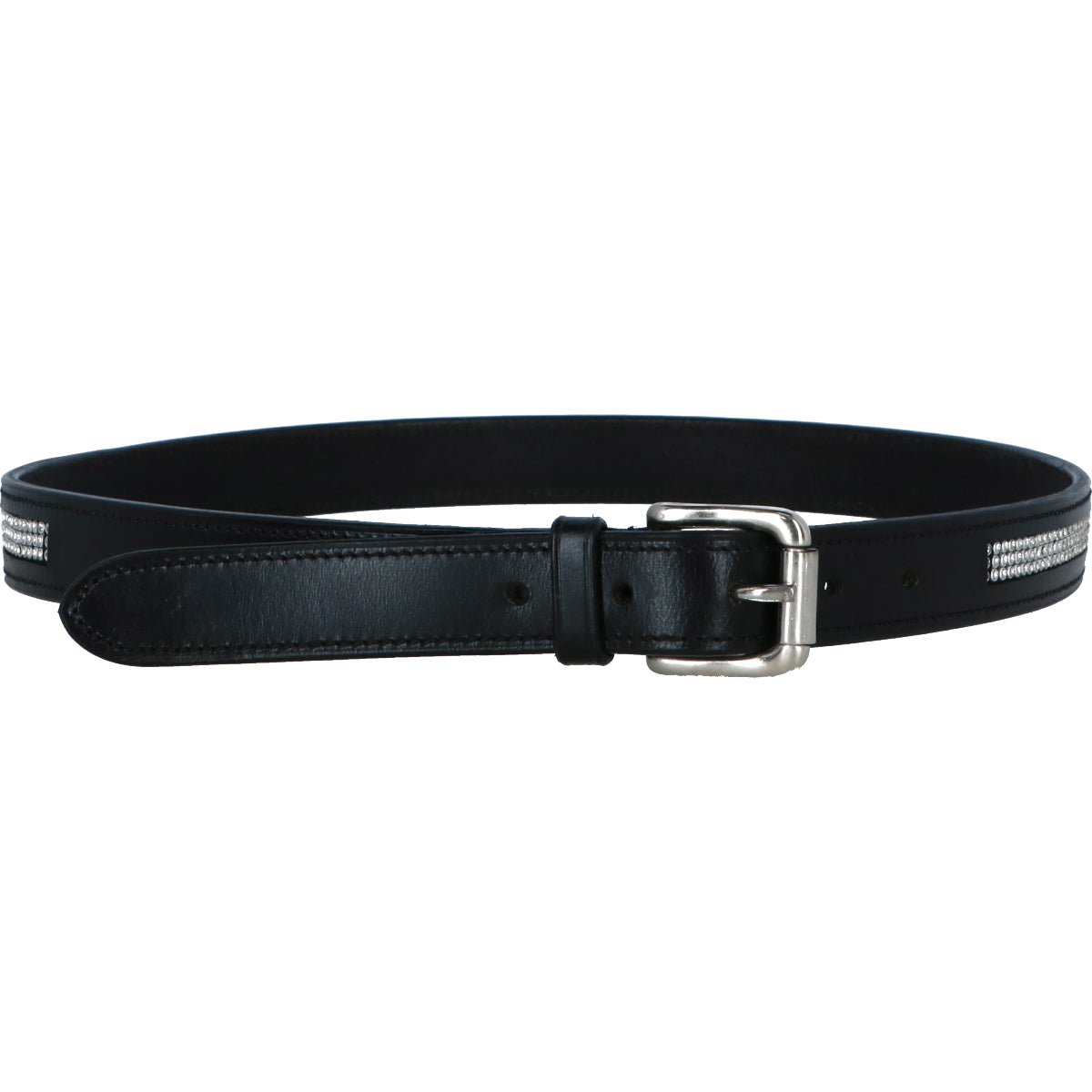 EQUITHÈME Cinturón Diamond Negro