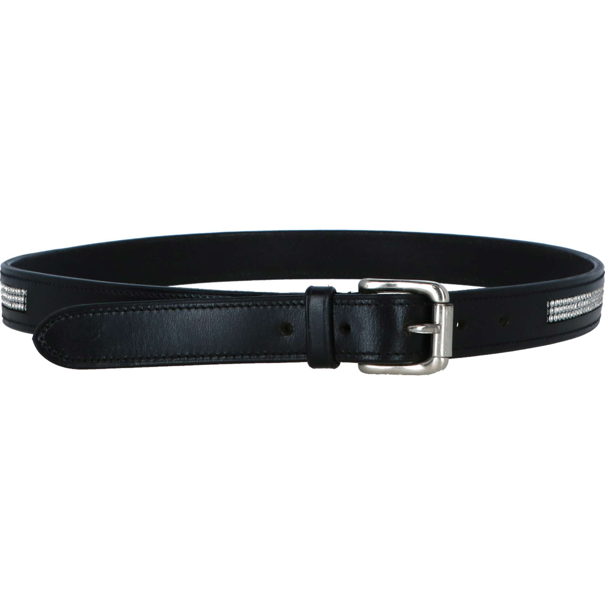 EQUITHÈME Cinturón Diamond Negro