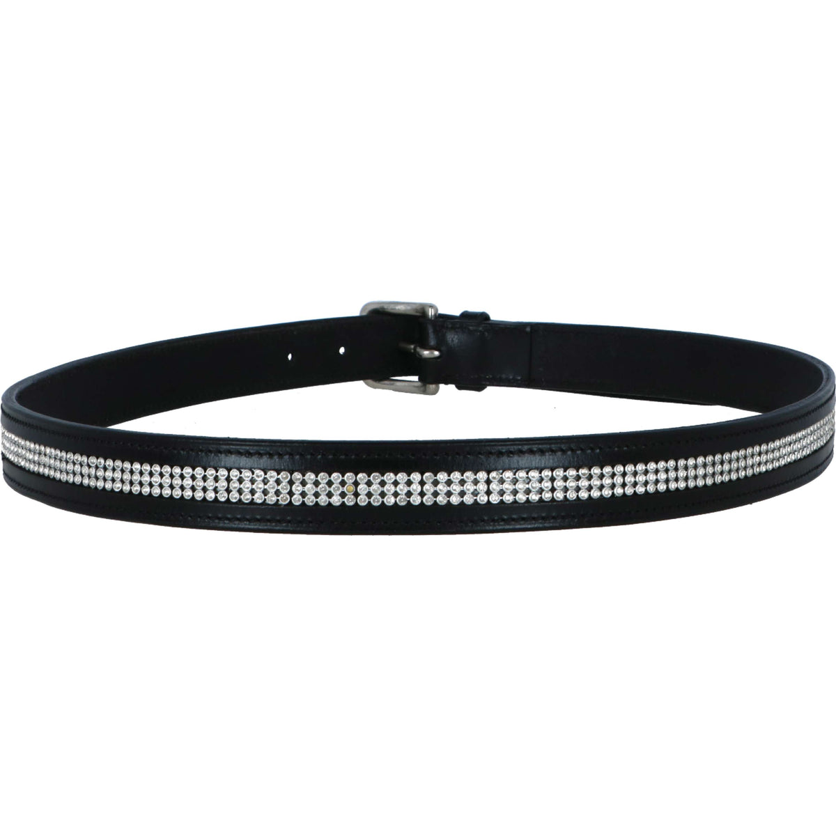 EQUITHÈME Cinturón Diamond Negro