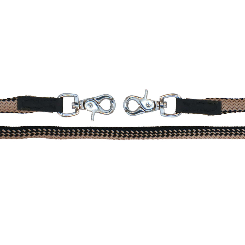 Norton Riendas Cuerda Negro/Beige