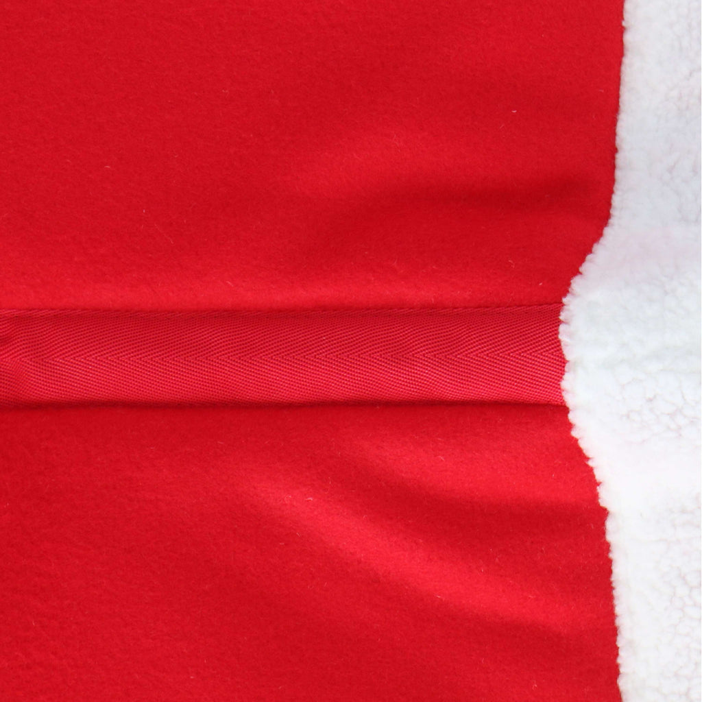 EQUITHÈME Manta de silla Navidad Rojo