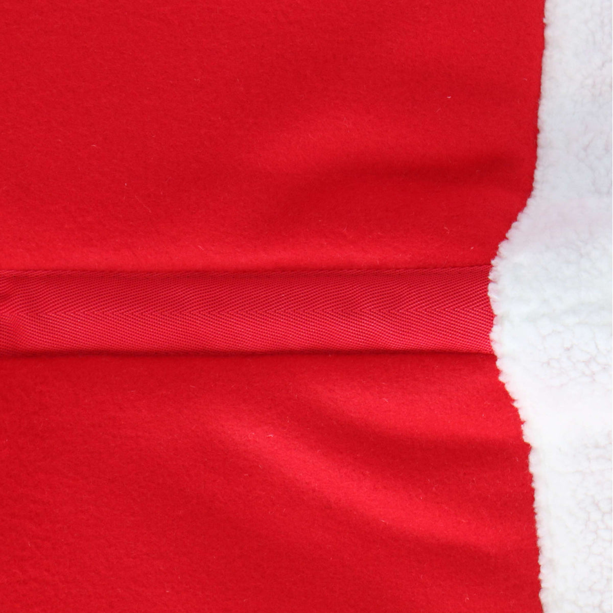 EQUITHÈME Manta de silla Navidad Rojo