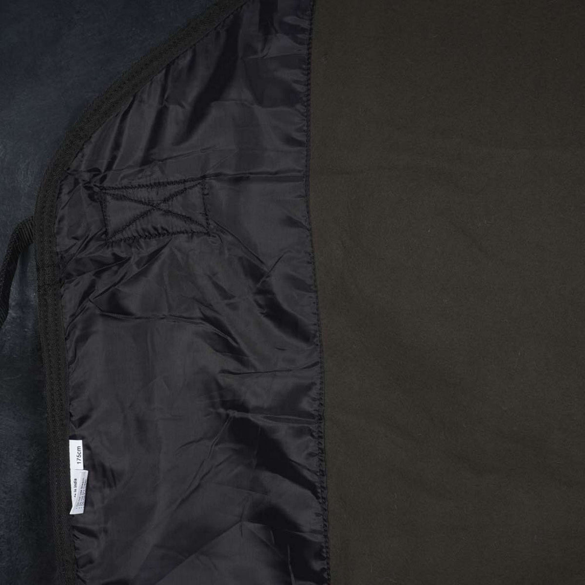 Harry's Horse Coperta in Pile Colors Verde Militar