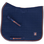 Bucas Saddle Pad Recuptex Versatilidad Marino Naranja