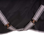 Bucas Anniversary Turnout Stay-Dry Black/Silver