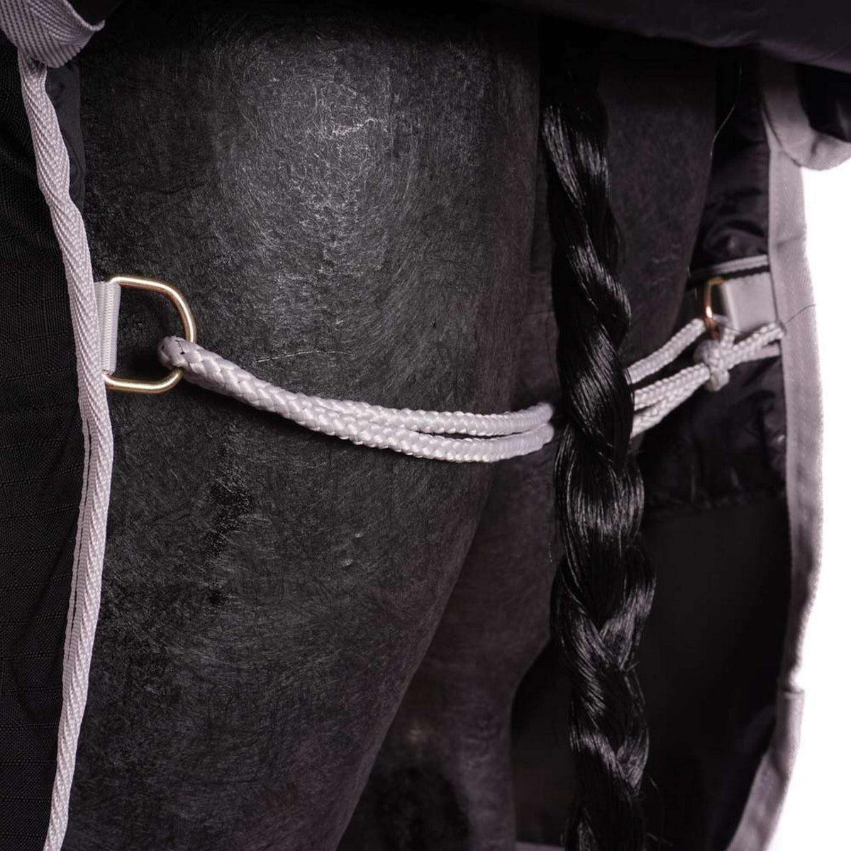 Bucas Anniversary Turnout Stay-Dry Black/Silver