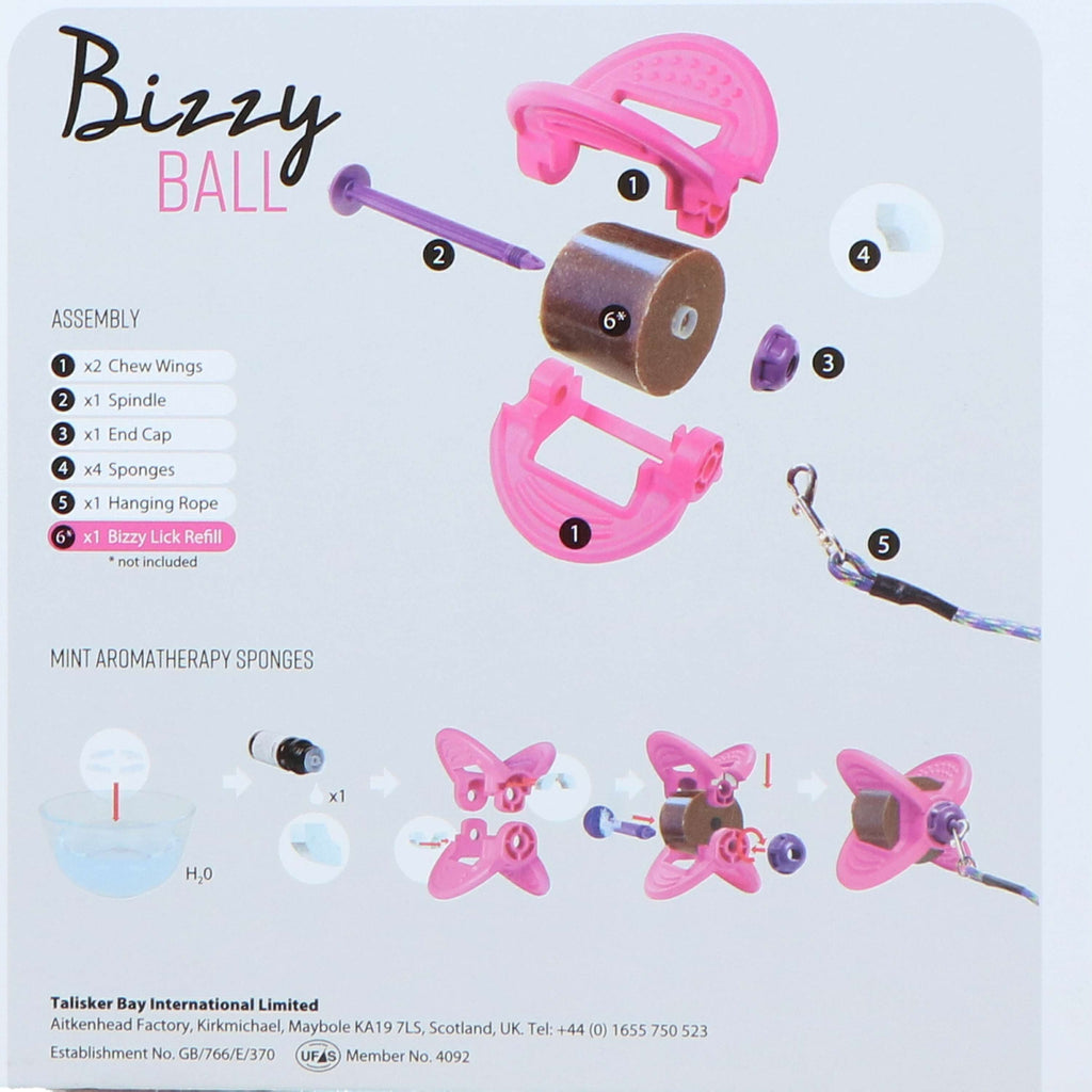 Bizzy Caballo Balancín Multifuncional Rose