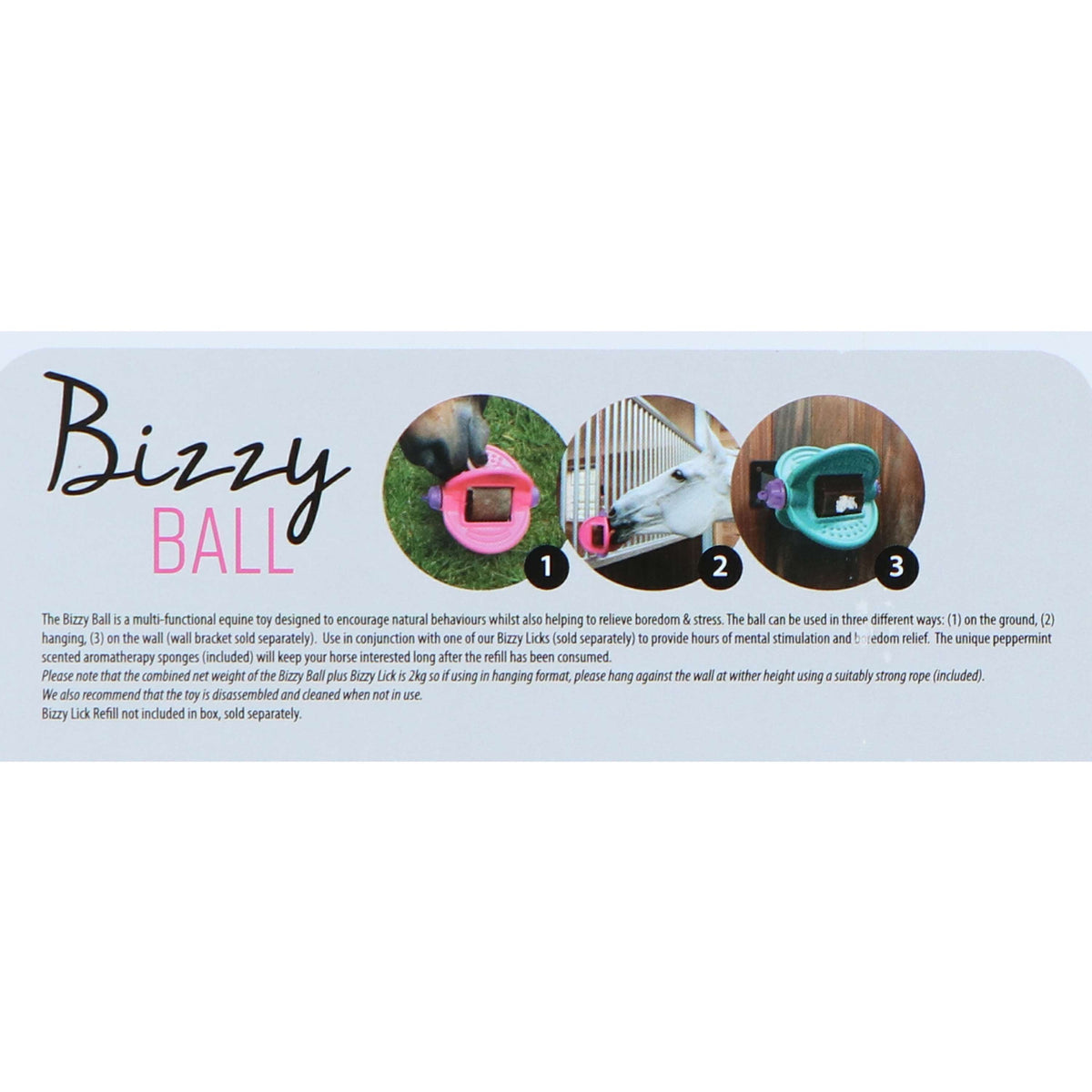 Bizzy Pelota de juego multifuncional Aqua