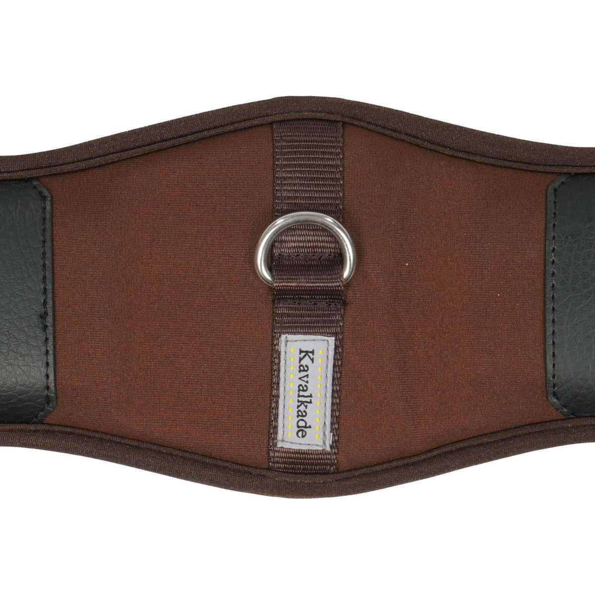 Kavalkade Cincha Dressage MF con elástico Marron