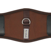 Kavalkade Cincha Dressage MF con elástico Marron