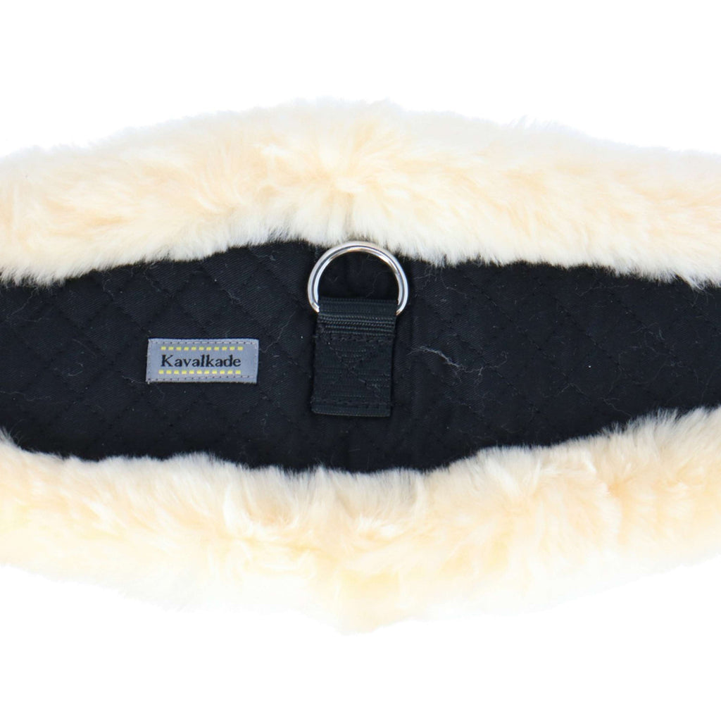 Kavalkade Cincha Comfort con Piel de Oveja Negro