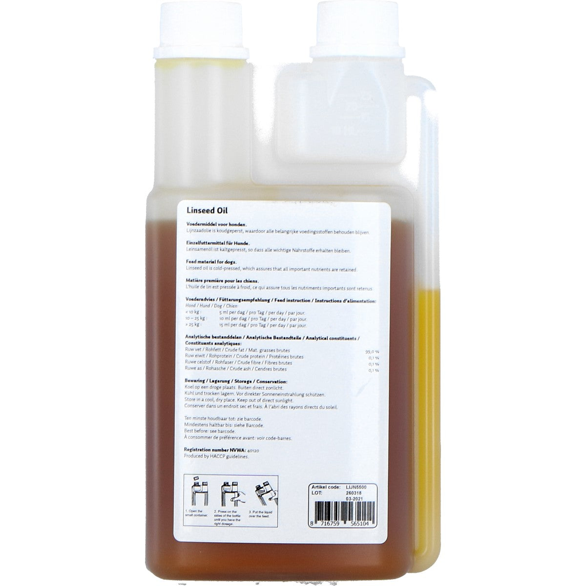 Excellent Aceite de Linaza Voor Honden